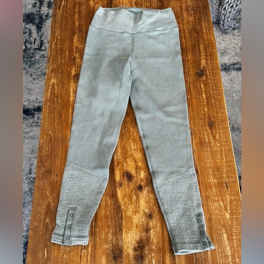 aerie Waffle compression leggings